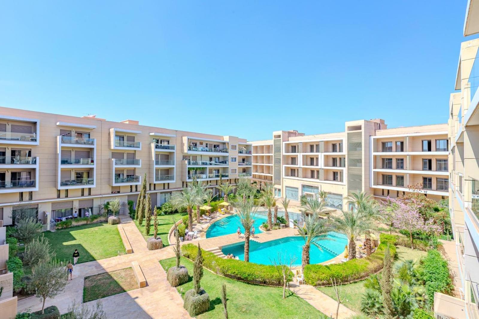 Апартаменты Royal Deluxe Platinum - Marrakech, Luxe Pool View Марракеш Экстерьер фото
